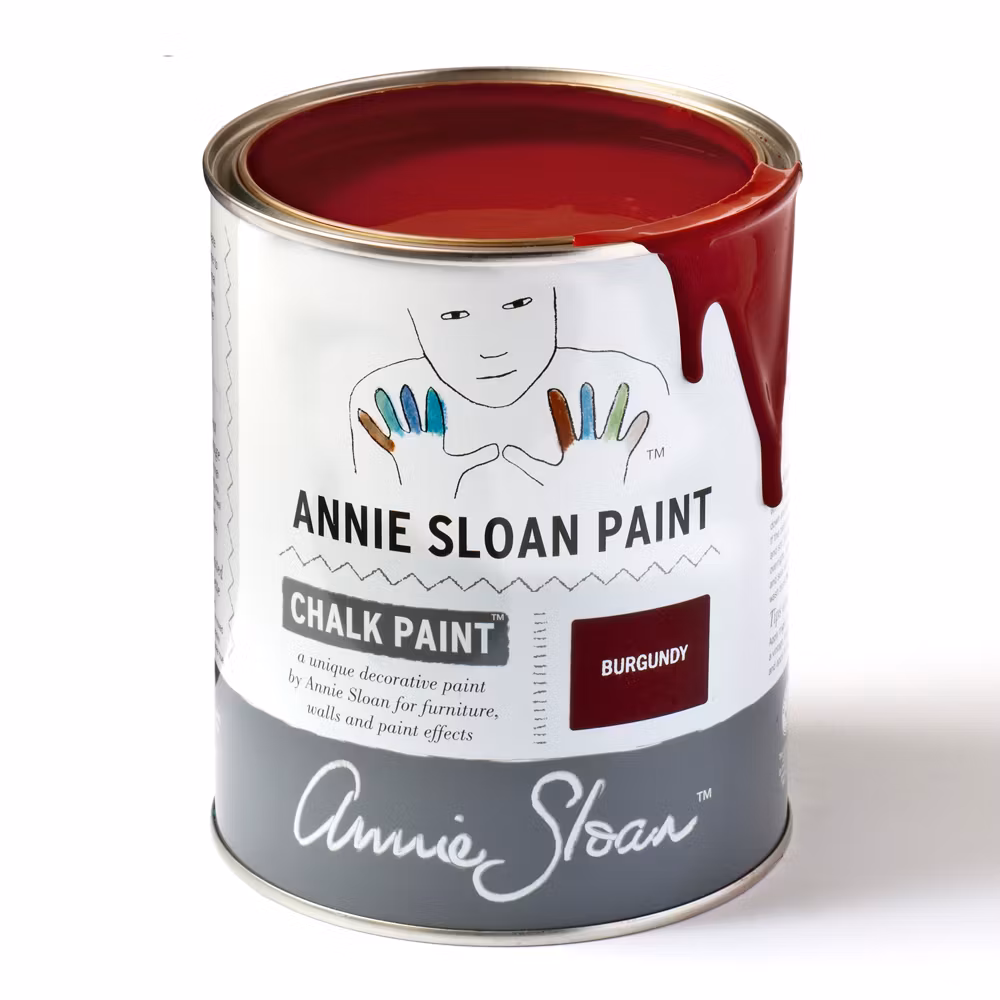Burgundy Annie Sloan Chalk Paint
