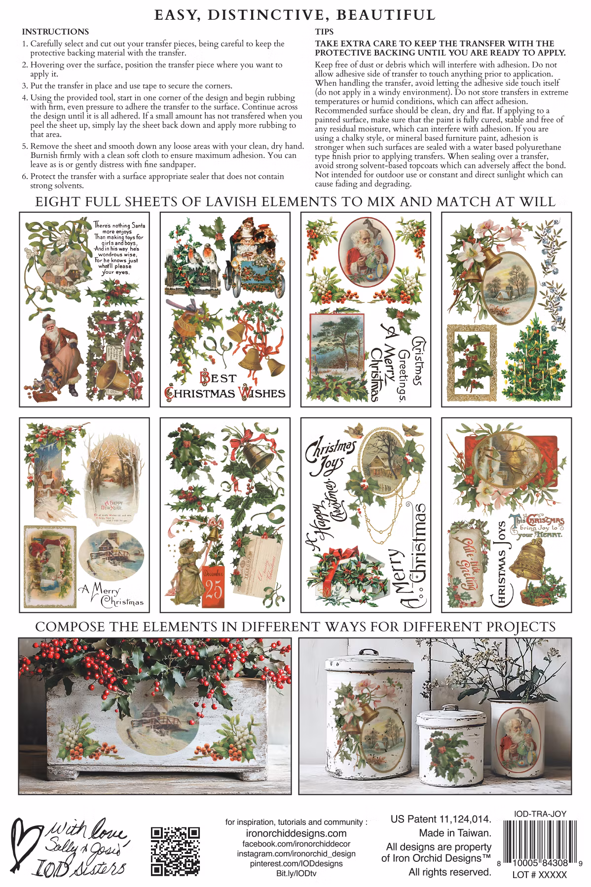 IOD Transfer Christmas Joy