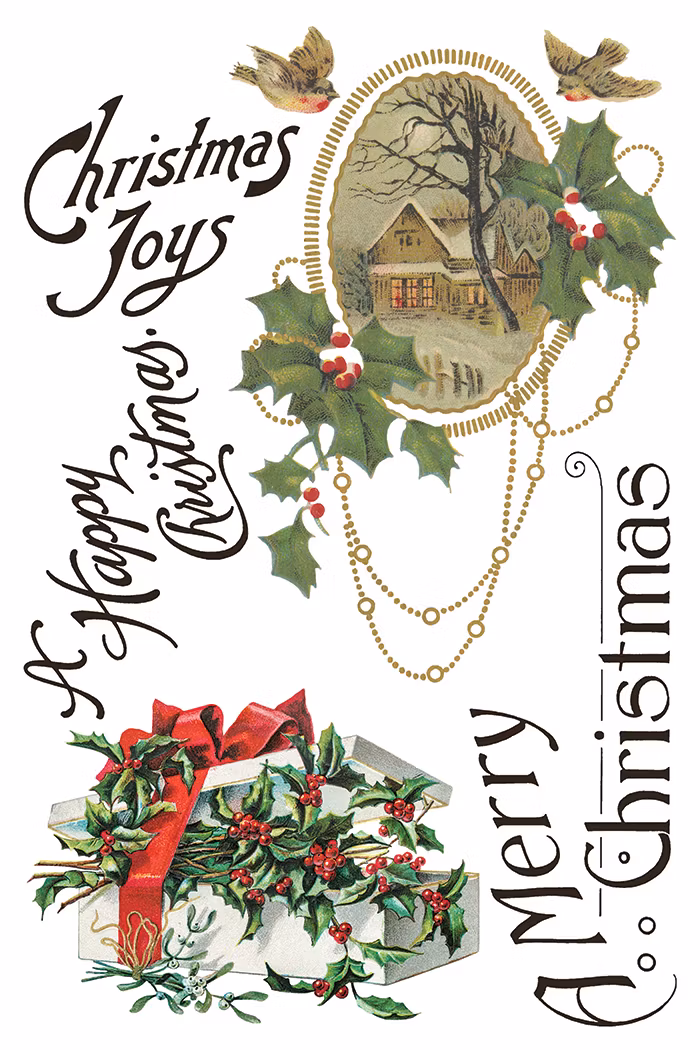 IOD Transfer Christmas Joy