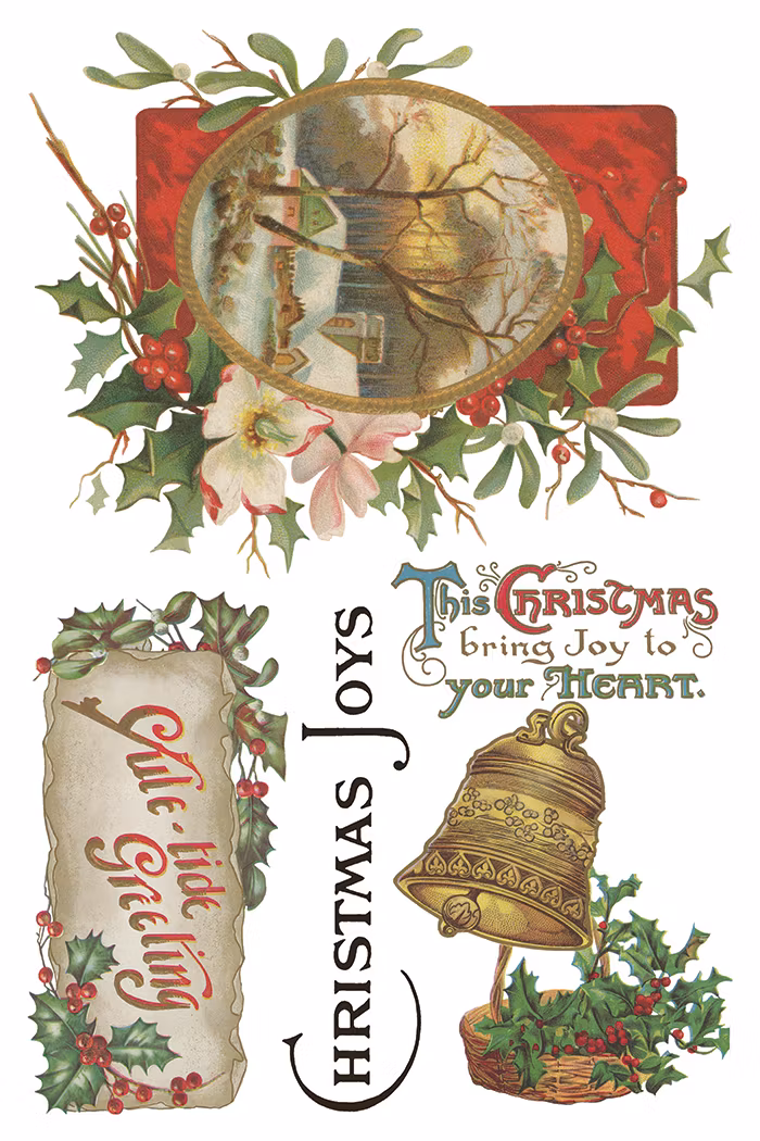 IOD Transfer Christmas Joy