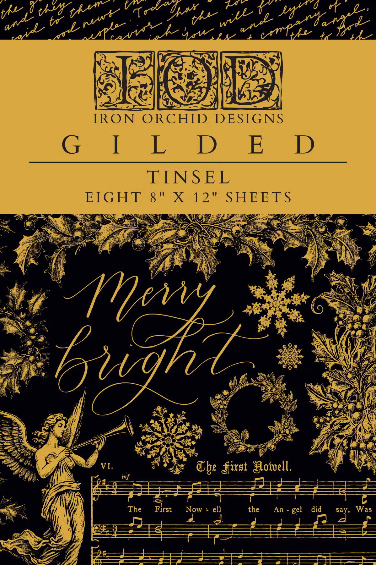 IOD Guldtransfer Tinsel
