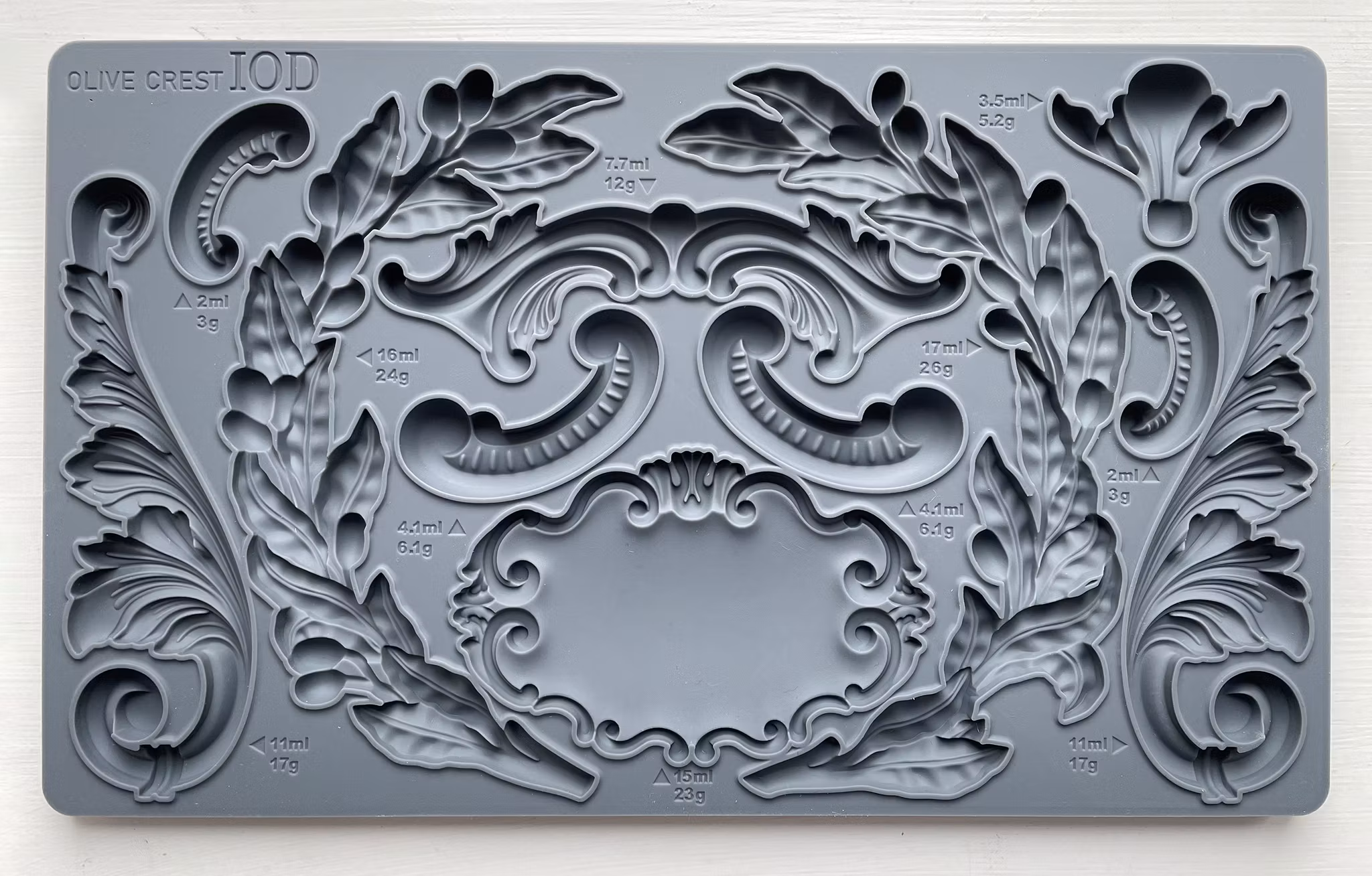 IOD Moulds Olive Crest