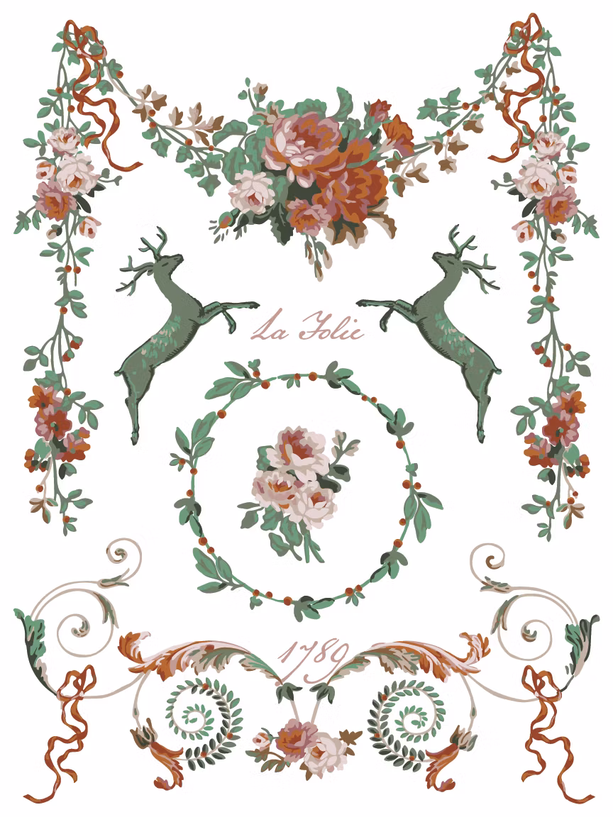 IOD Paint Inlay La Folie