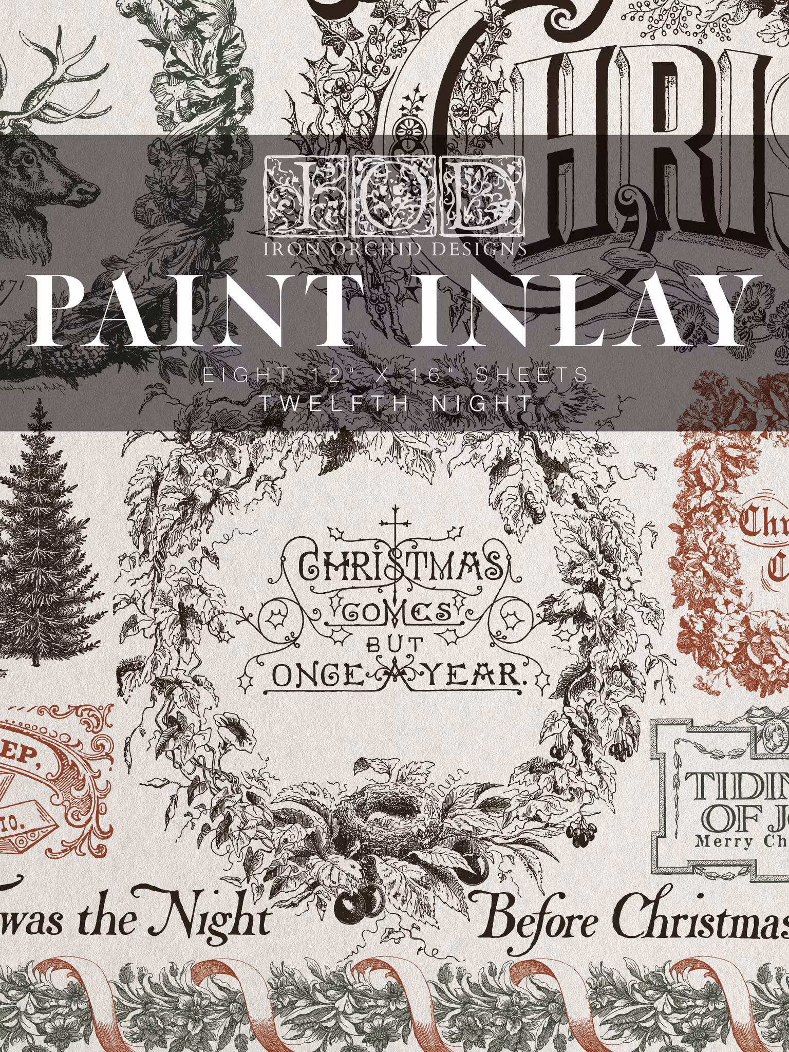 IOD Paint Inlay Twelfth Night