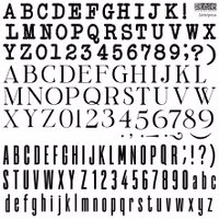 IOD Stamps Letterpress