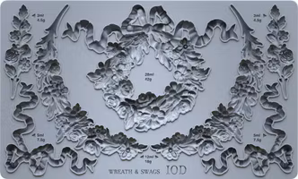 IOD Moulds Wreath & Swags - Kommer snart
