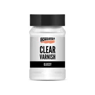 Klar, blank lack - lösningsmedelsbaserat 100 ml