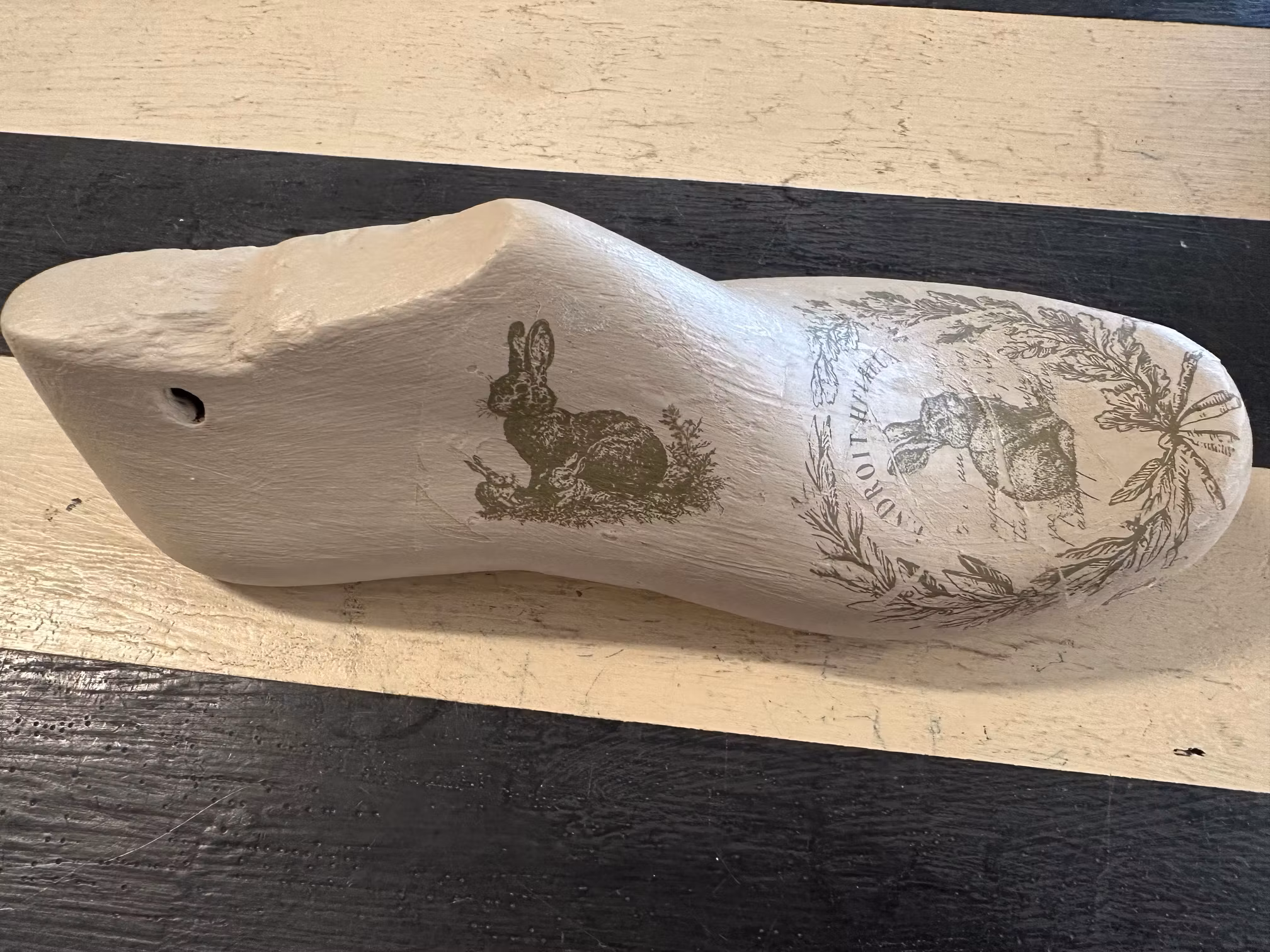 Skoblock med Kaniner