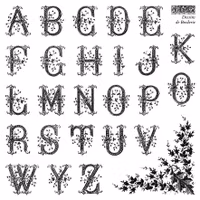 IOD Stamps Dessins de Broderie Labels