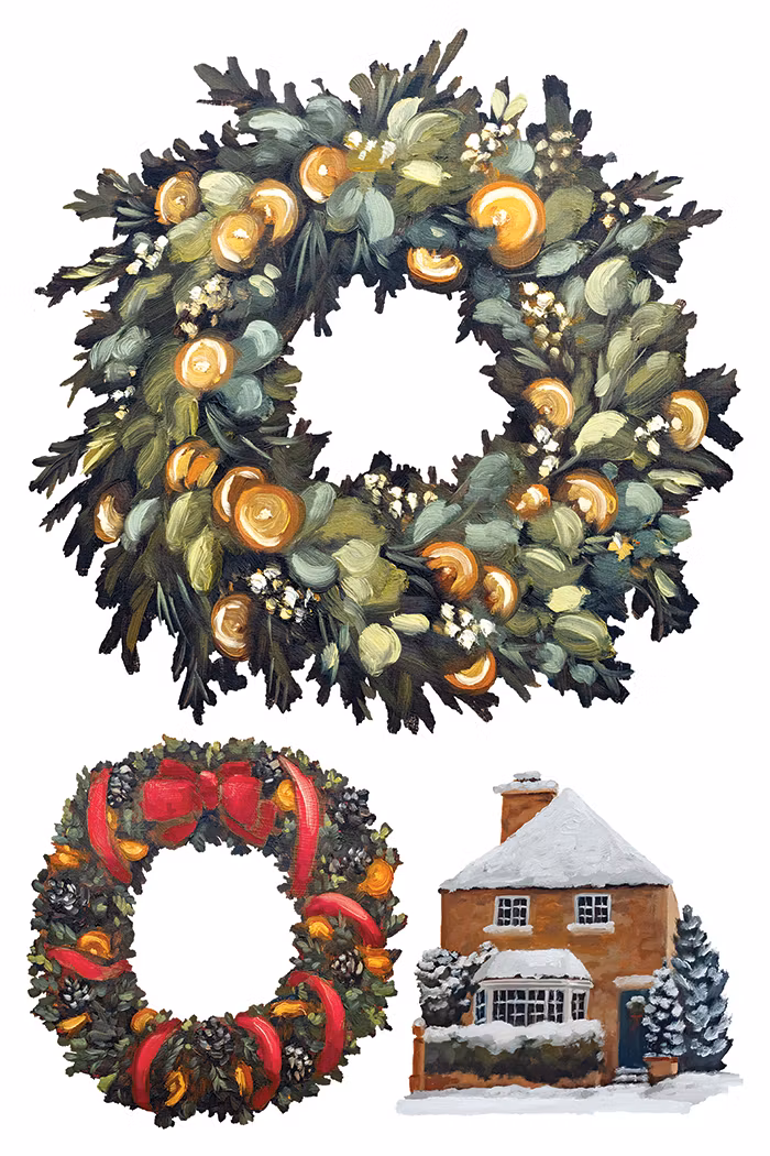 IOD Transfer A Cotswold Christmas - På ingång