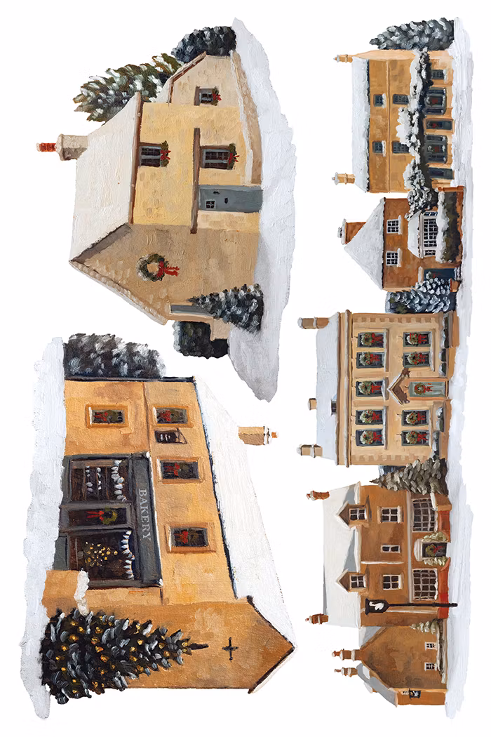 IOD Transfer A Cotswold Christmas - På ingång