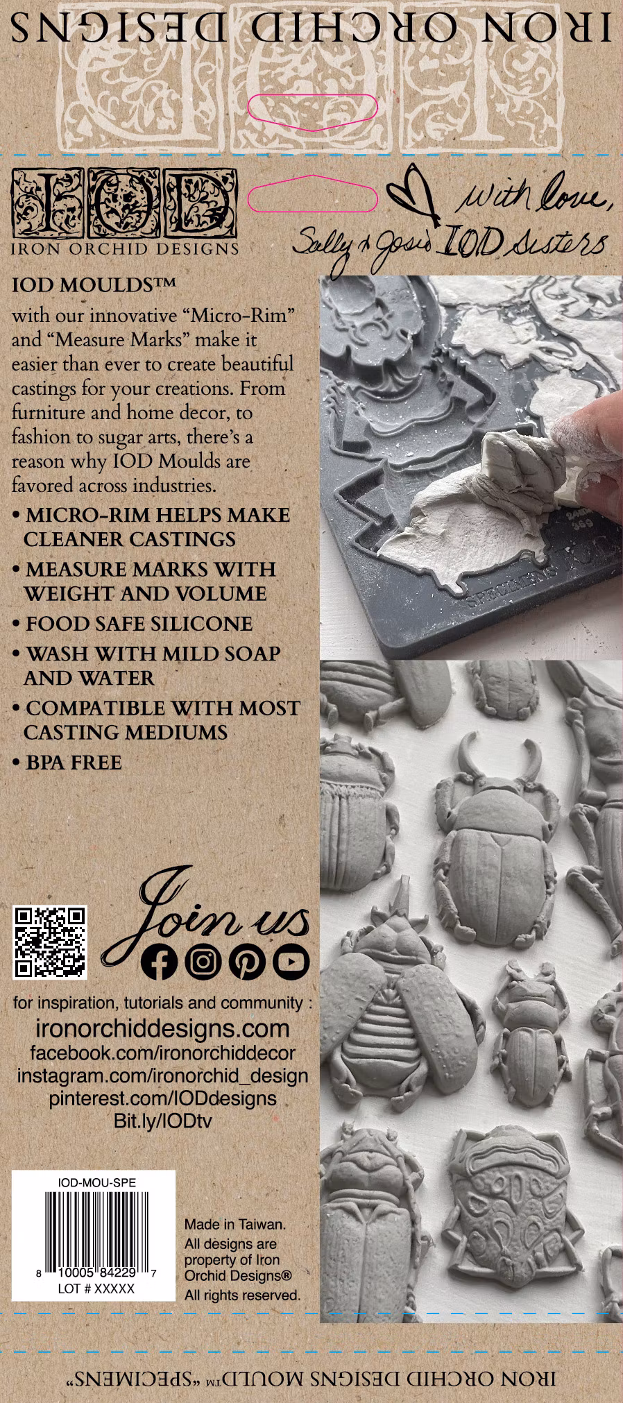 IOD Moulds Specimens - På ingång