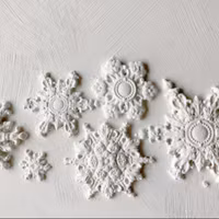 IOD Mould Snowflakes