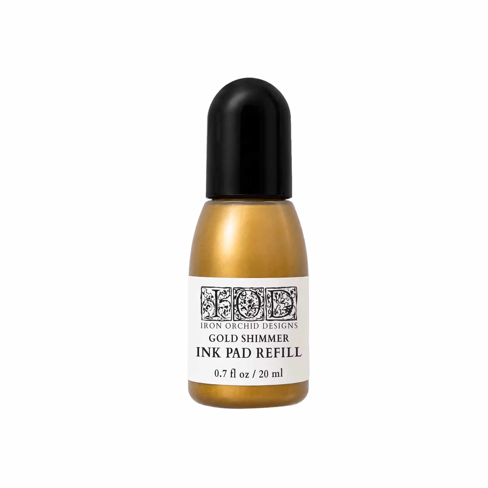 IOD Gold Shimmer pigment Ink Pad Refill 20 ml - på ingång