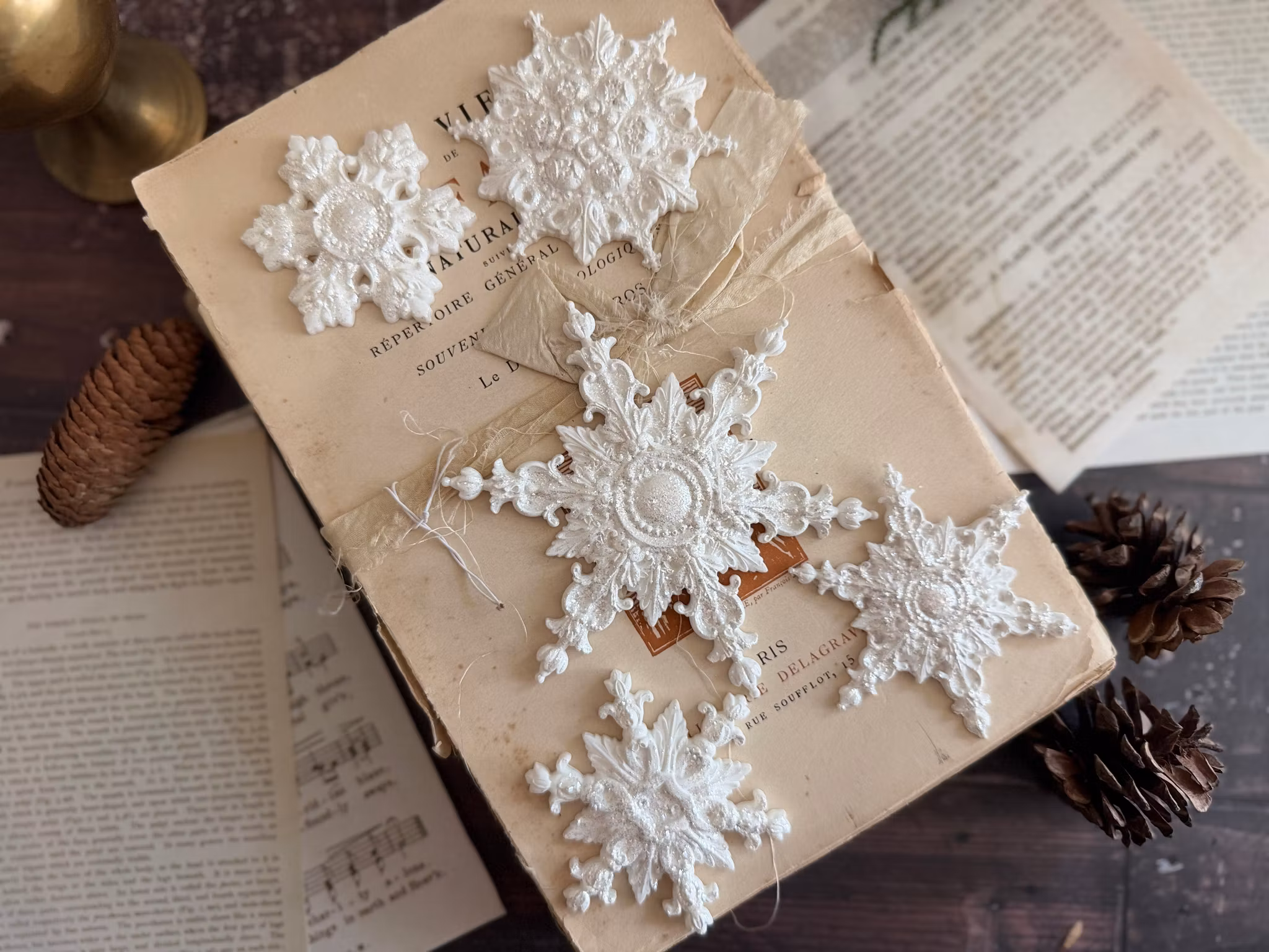 IOD Mould Snowflakes