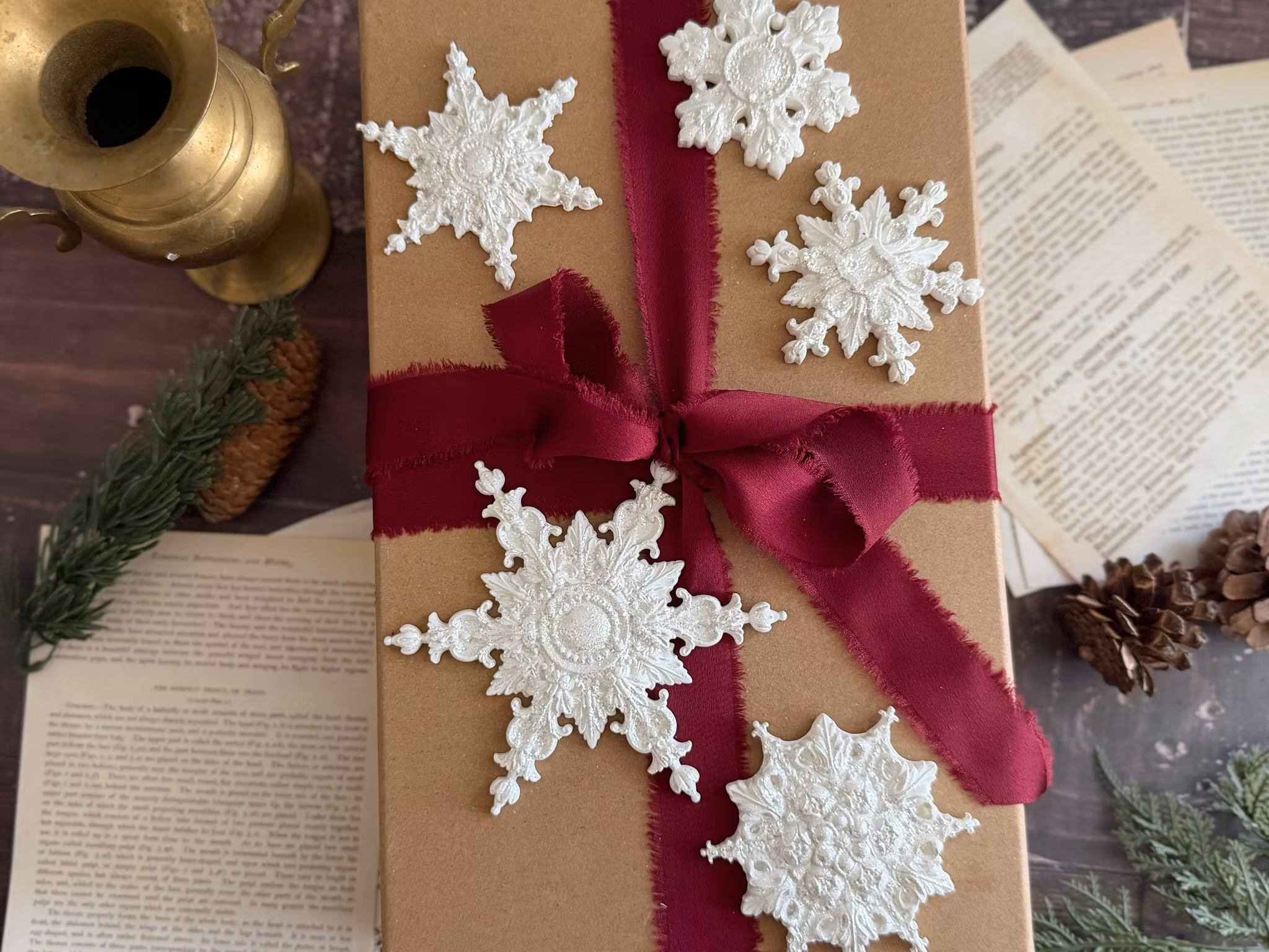 IOD Mould Snowflakes