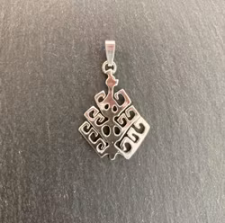 Hänge silver Livets träd, Stor