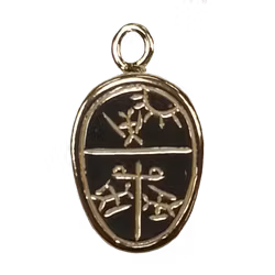 Hänge silver Spåtrumma