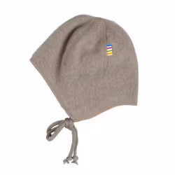 Merinoull Helmet, Beige Melange - Joha