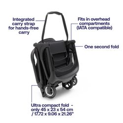 Dark Cherry, Bugaboo Butterfly Barnvagn