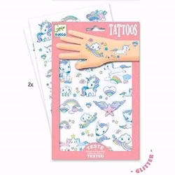 Barnvänliga tattoos, Unicorn