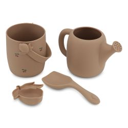 Hink & spade, Silicone Beach Set Cherry - Konges Slöjd