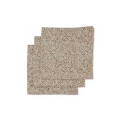 3-pack muslin filtar Flower Field - Konges Slöjd