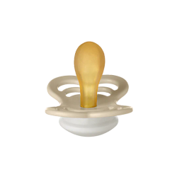 BIBS Supreme 0-6 mån, Naturgummi Vanilla GLOW