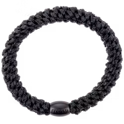 KKNEEKI Hårsnodd, Black