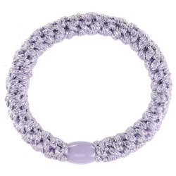 KKNEEKI Hårsnodd, Lavender Glitter