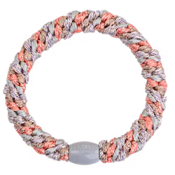 KKNEEKI Hårsnodd, Mix Coral Glitter