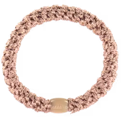 KKNEEKI Hårsnodd, Dusty Pink Glitter