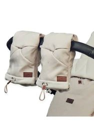 Handvärmare / Vagnsvantar Oat Beige - Najell