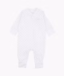 Saturday Overall White/Silver - Livly