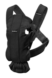 Bärsele Mini Mesh Svart - BabyBjörn
