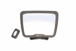 Bilspegel XL med lampa - Besafe