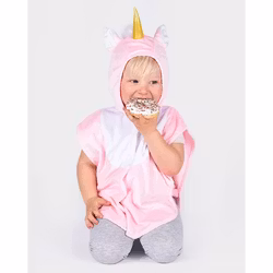Unicorn Cape, Strl 1-4 år