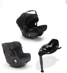 Paketpris! Bugaboo Turtle Air by Nuna babyskydd med 360 bas + Owl bilstol