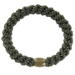 KKNEEKI Hårsnodd, Bottle Green