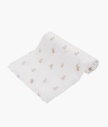 Muslin Teddy Swaddle - Livly