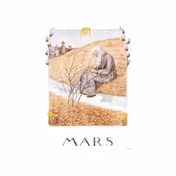Månadsbild - Mars, Elsa Beskow