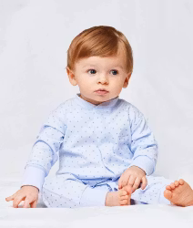 Saturday Overall Blue/Silver - Livly