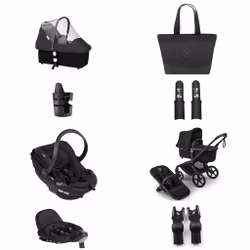 Paketpris! Bugaboo Fox5 Renew (valfri färg) Babyskydd BeSafe Beyond², bas, skötväska, förhöjningsadapter, regnskydd & bilstolsadapter
