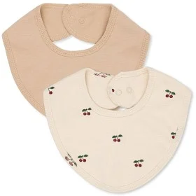 Kopia Bibs 2-pack, Cherry - Konges Slöjd