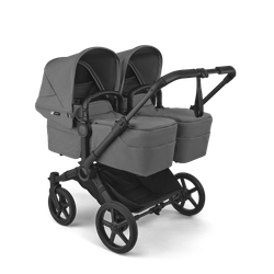 Donkey 6 Tvillingvagn, Moon Grey - Bugaboo