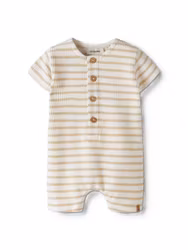 Suit Beige/Vit randig - Lil´Atelier