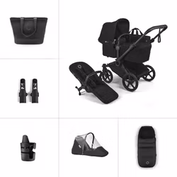 Bugaboo Donkey 6 Enkelvagn med tillbehör paket, Valfri färg!