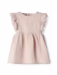 Bommuls Klänning i muslin - Lil´Atelier