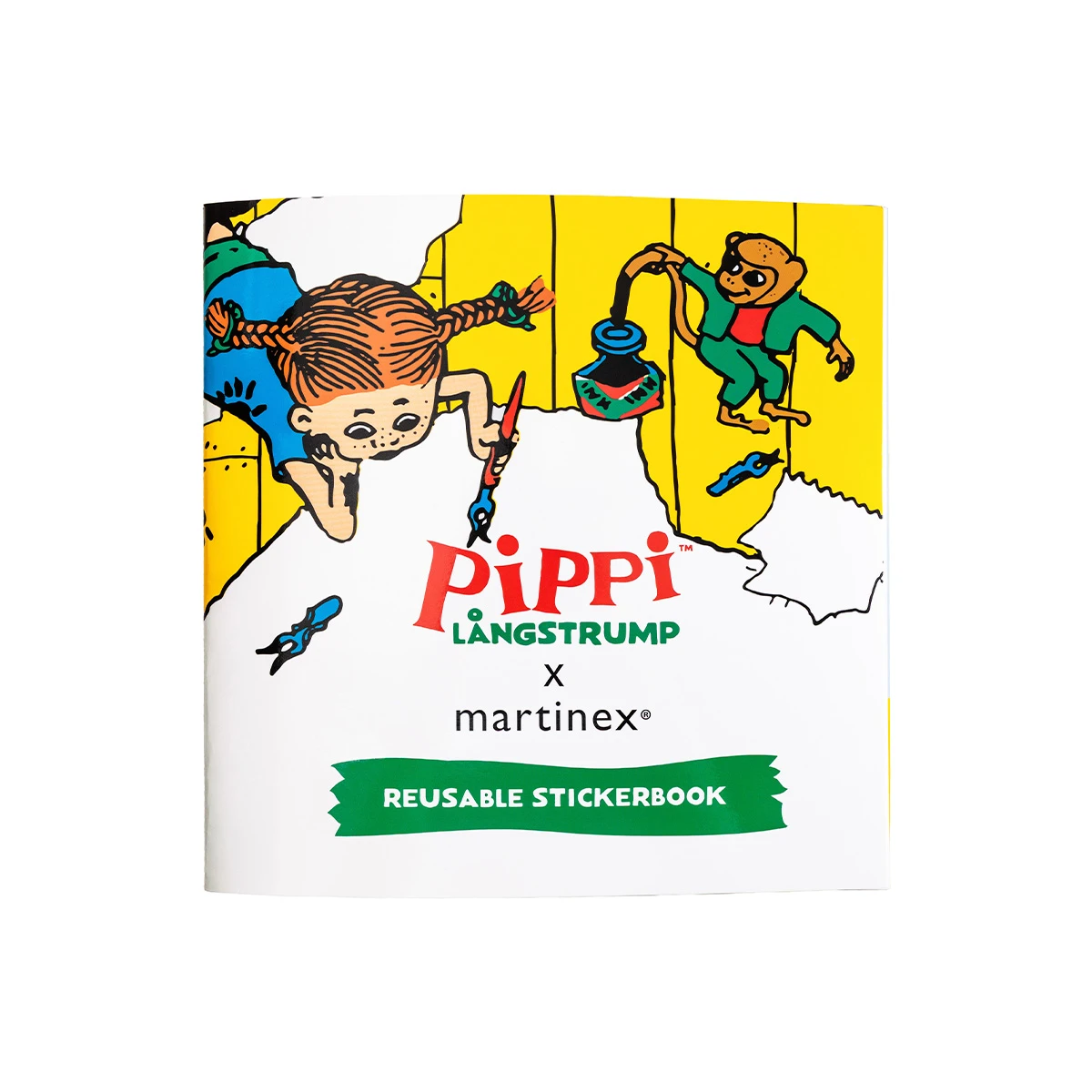 Stickersbok - Pippi Långstrump