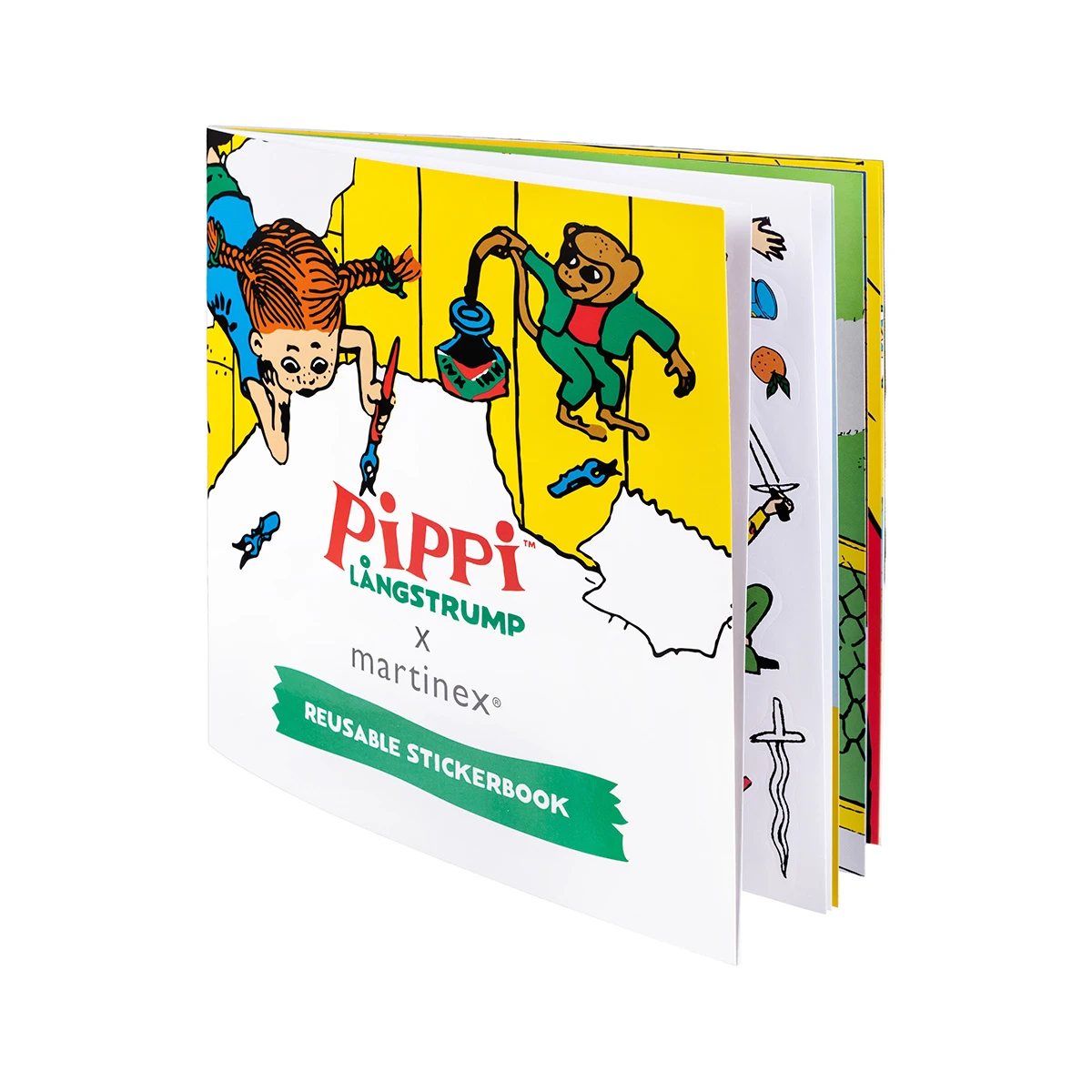Stickersbok - Pippi Långstrump